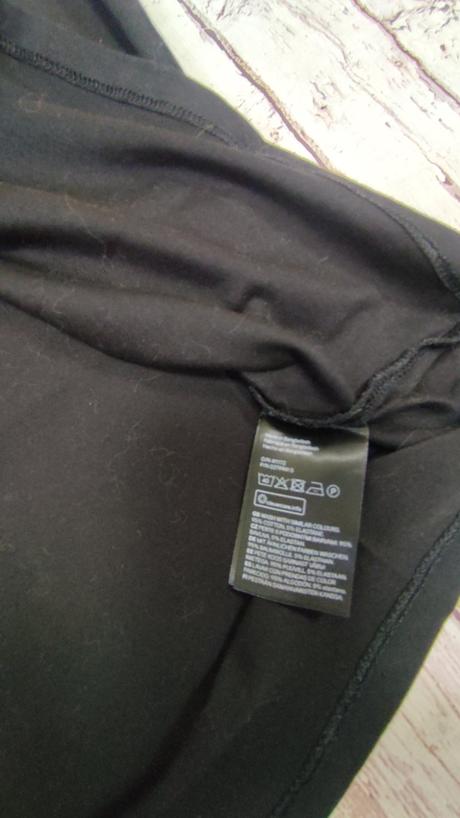 Čierne tričko, h&m,l