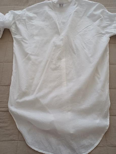Biela predĺžená košeľa vero moda č.xs, s, vero moda,s