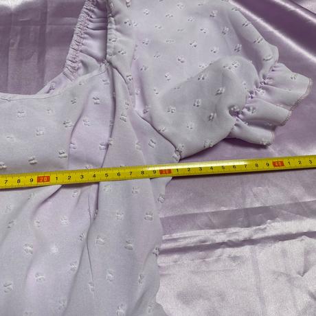 Shein dolly puff sleeve dress šaty, xs