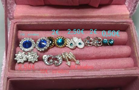 Rôzne náušnice striebro 925 aj bižutéria, 