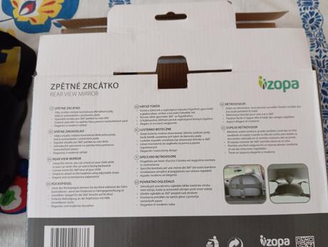 Spätné zrkadlo izopa, 