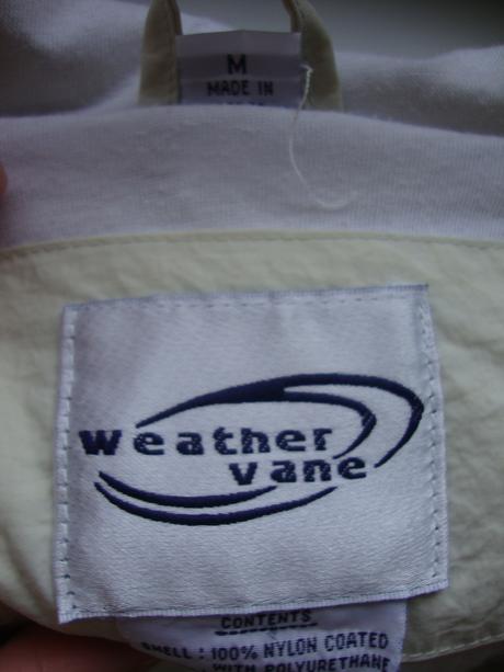 Prechodna vetrovka weather vane, m