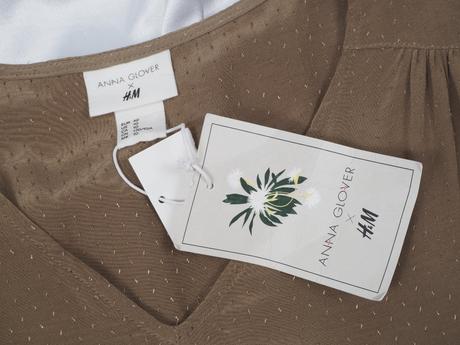 Kvalitný letný top anna glover h&m, h&m,40