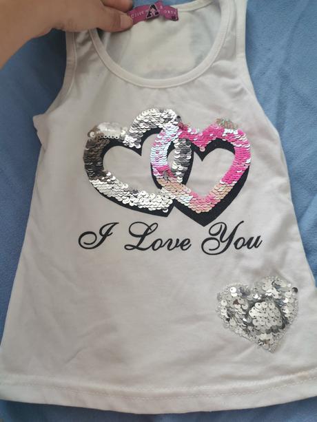 Svietiace tričko 2-3roky, 98