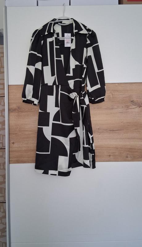 Nové šaty top tunika s visačkou opasok, f&f,34 / 36 / s / xs