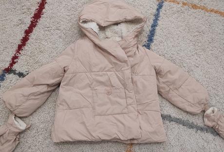 Bunda s rukavicami zara, zara,104