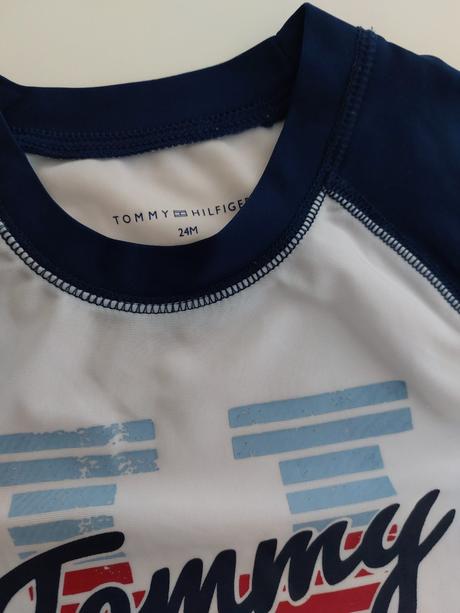 Tričko+kraťasy 18-24m, tommy hilfiger,92