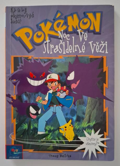 Knižka pokémon "noc ve strašidelné věži" (4), 