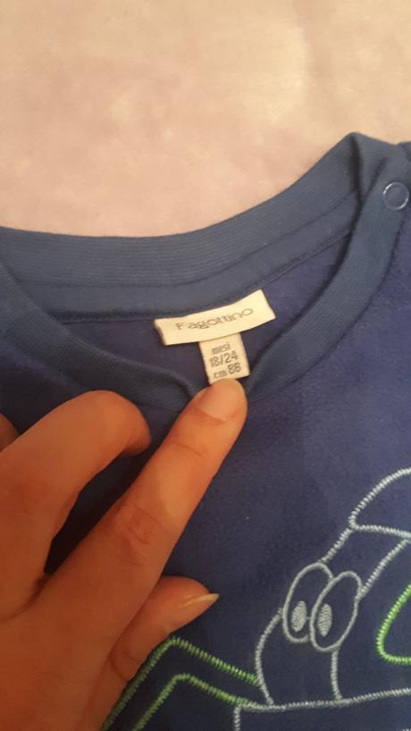 Flisove dvojdielne pyzamo, fagottino,86