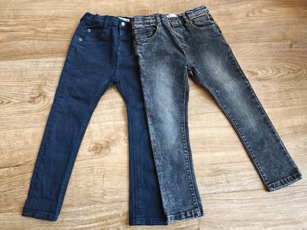 Rifle slim strih zara šedé a tmavo modré, zara,104