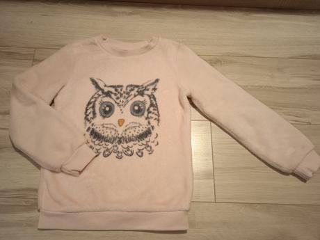 Teplý bledo-ružový pulóver, veľ. 122, bonprix,122