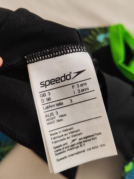 Plavkový top speedo, speedo,98