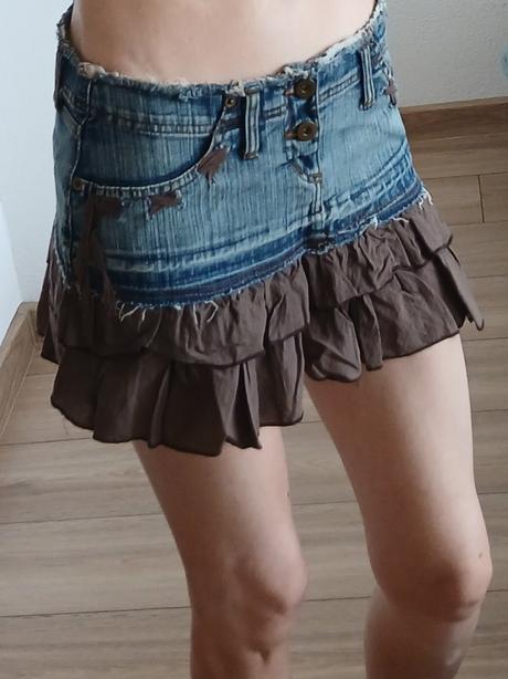 Riflova sukna s volanom, tally weijl,m