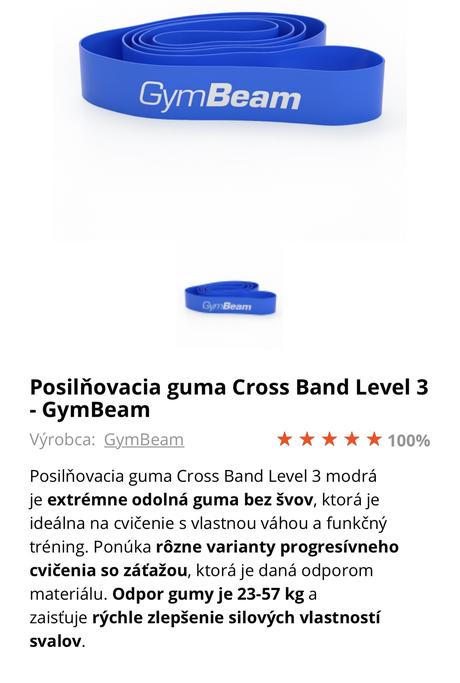 Posilnovacia guma,