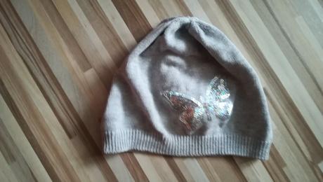 Ciapka siva s motylikom, h&m,140