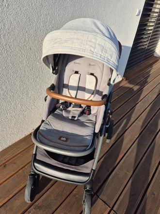 Športový  kočík joie aeria oyster  + hlboká vaničk, joie,joie aeria