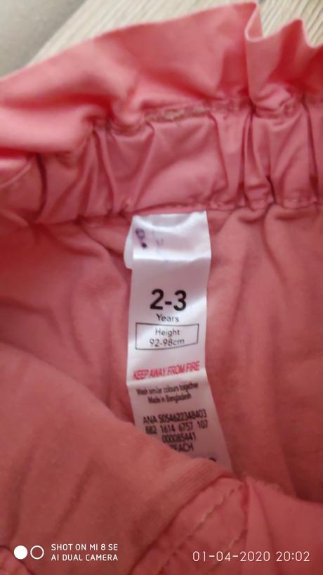 Nohavice podsite, george,98