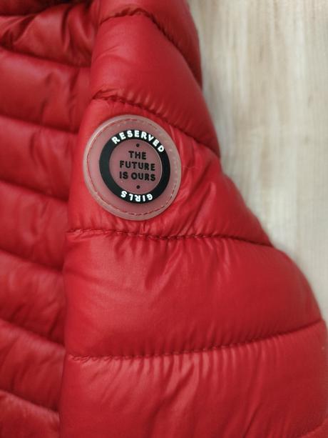 Tmavočervená prešívaná bundička, reserved,116