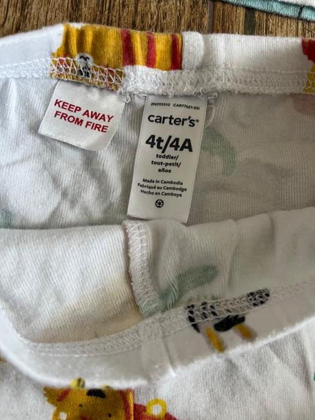 Pyžamká 2ks, carter's,92