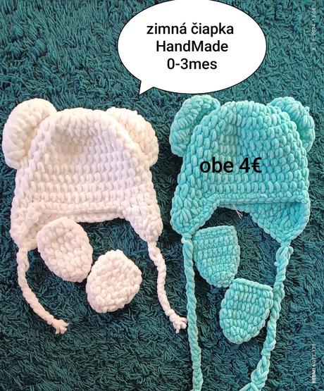 Handmade čiapky, 50 / 56
