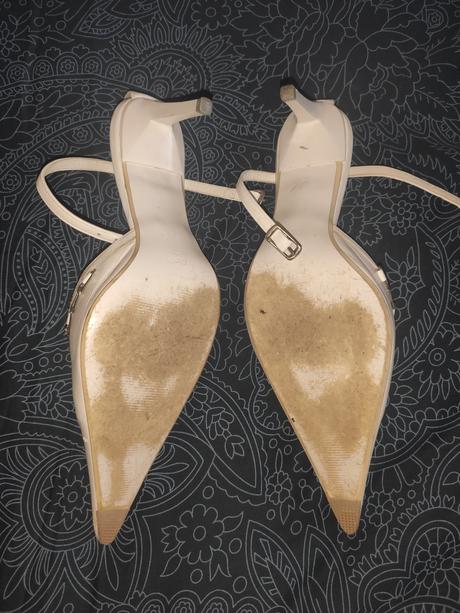 Biele lodičky retro, 39