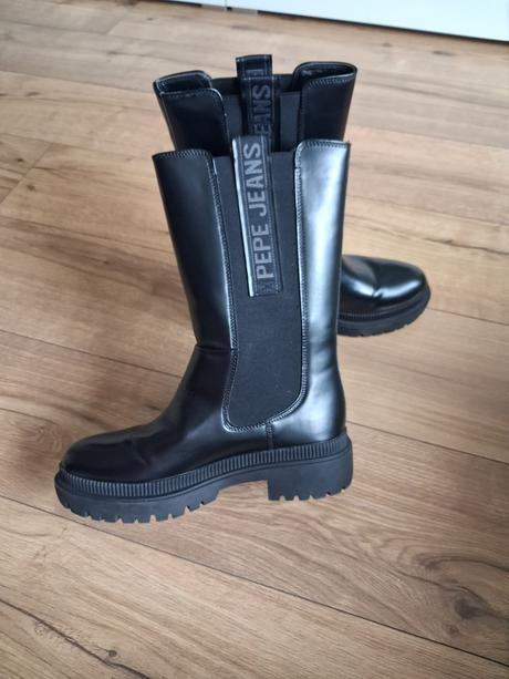 Vysoke topanky pepe jeans, pepe jeans,40