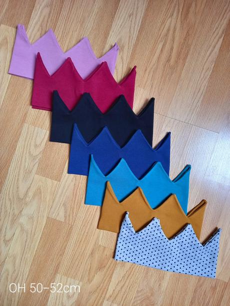 Detské čelenky korunky, 