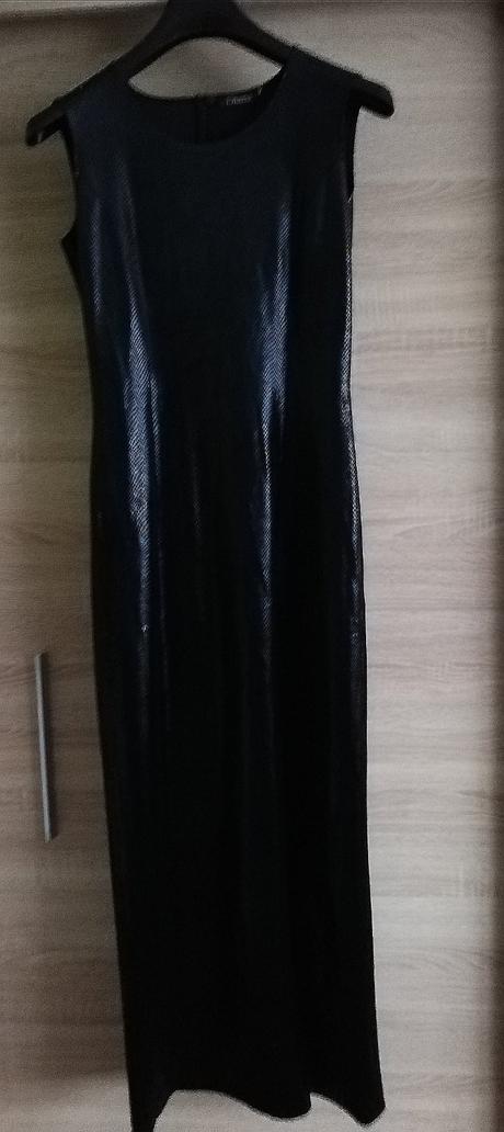 Dlhé čierne šaty m, m