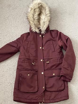 Zimná bunda, h&m,152