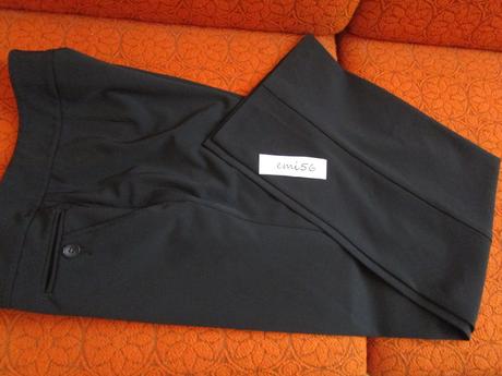 Čierne  nohavice nadmerné, xxl