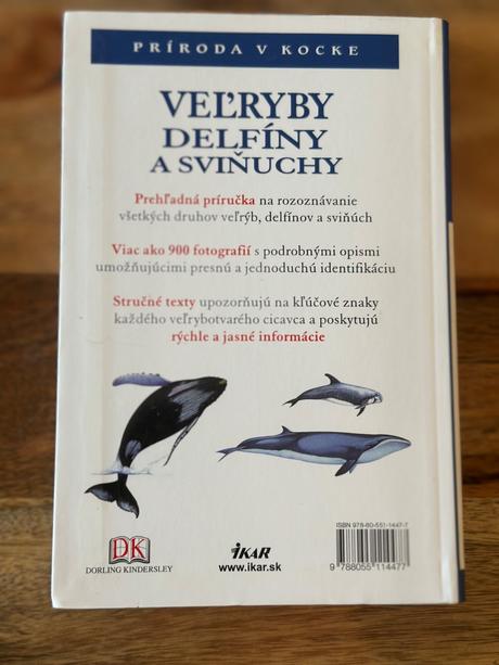 Veľryby, delfíny a sviňuchy kniha v kocke,