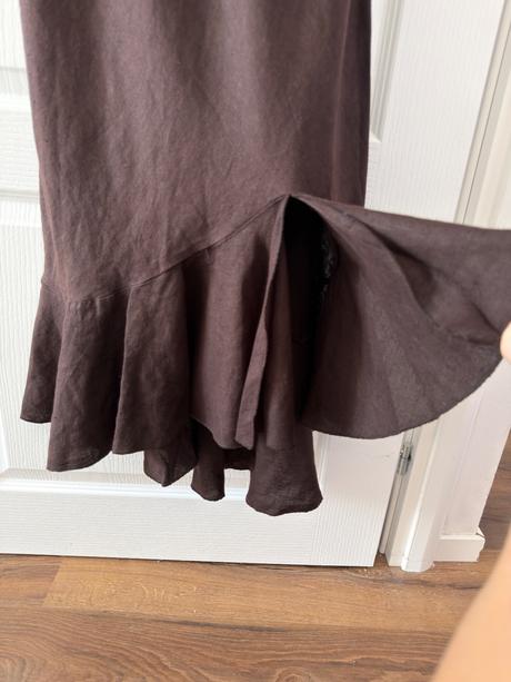 Ľanové šaty per una boho štýl, marks & spencer,xxl