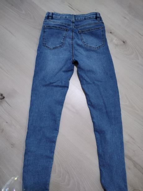 Krásne rifle slim dievčenské 146/152, fox & bunny,152