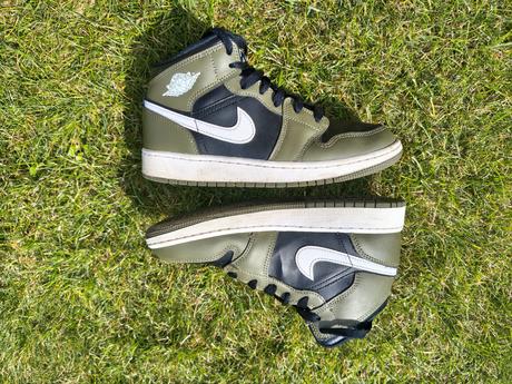 Detské tenisky air jordan 1- mid, veľ. 37,5, air jordan,37