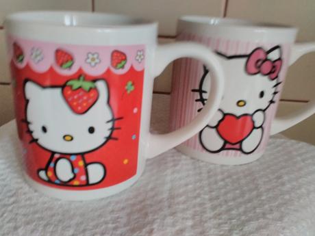 Šálky hello kitty 2x, 