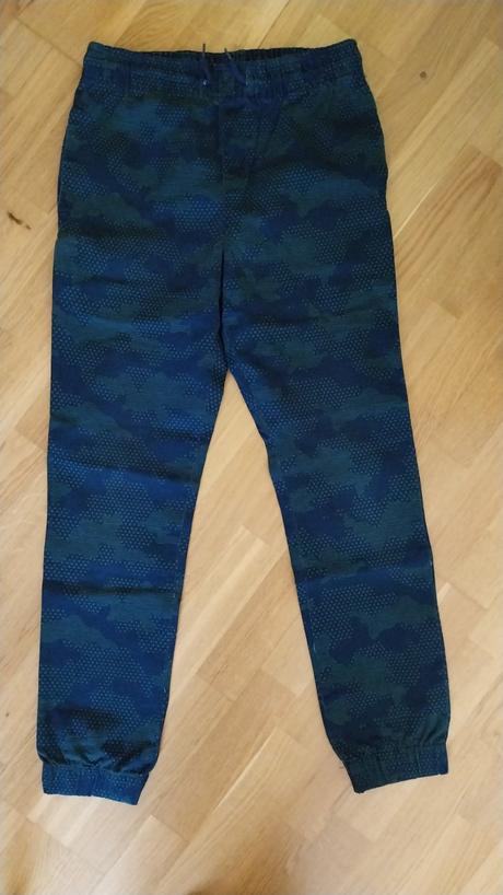 Maskáčové jegginsy pre chlapca, 170