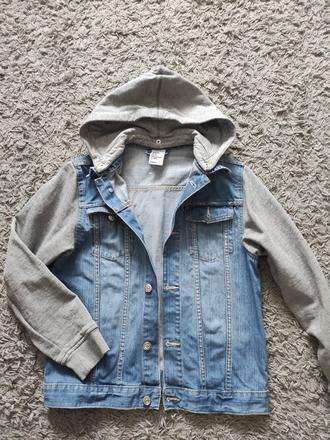 Riflové bunda v 164, h&m,164