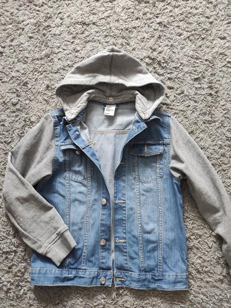 Riflové bunda v 164, h&m,164