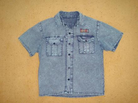 Tenká riflová košeľa, 116