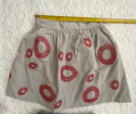 Sukňa il gufo sivá, 140