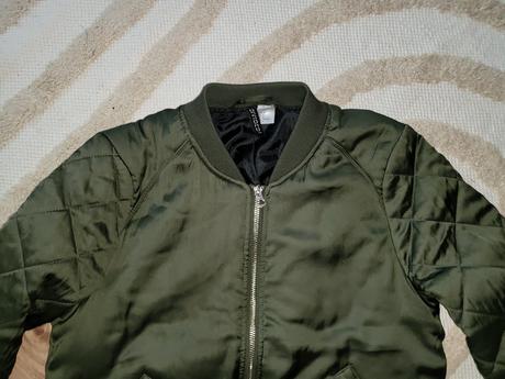 Bomber prechodná 34/36, h&m,xs