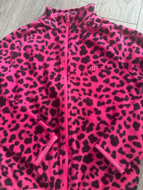 Fleesová mikina na zips 4f, 146