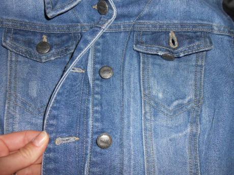 Only riflová bundička č. xs, only,xs