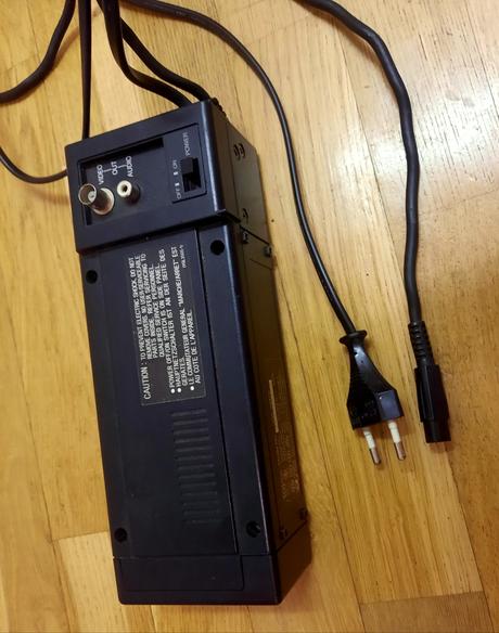 Panasonic m10 retro vhs kamera + ac adaptér, panasonic