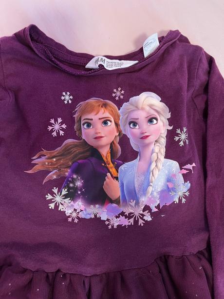 Saty frozen 110/116, h&m,116