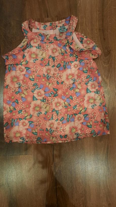 Kvietkované tričko, kiki&koko,116