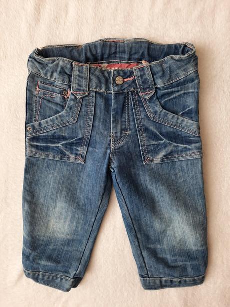 Rifľové šortky, h&m,122