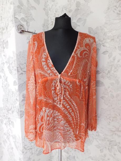 Kvalitna hodvabna bluzka, 42