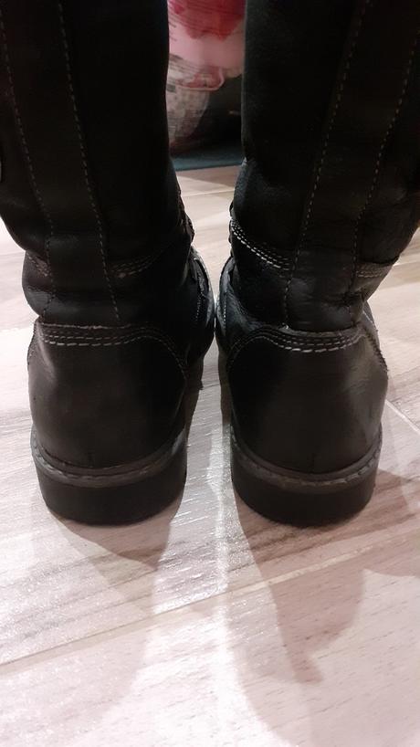 Čierne zimné vysoké topánky, lasocki,34