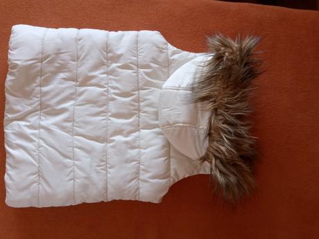 Biela vetrovka bez rukávov, f&f,128